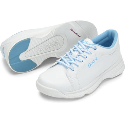 Dexter Raquel V - Women's Casual Bowling Shoes (White / Blue)