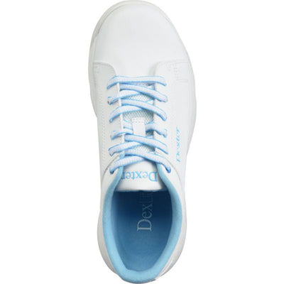 Dexter Raquel V - Women's Casual Bowling Shoes (White / Blue - Top)