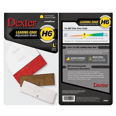 Dexter Leading Edge Heel - (H6) Adjustable Brake (Packaging)