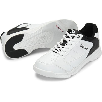 Dexter Ricky IV - Men's Athletic Bowling Shoes (White / Black)