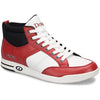 Dexter Dave Hi-Top - Men's Athletic Bowling Shoes (White / Red)
