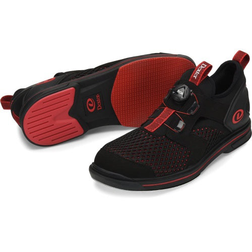 Dexter Pro BOA - Men's Advanced Bowling Shoes (Black / Red)