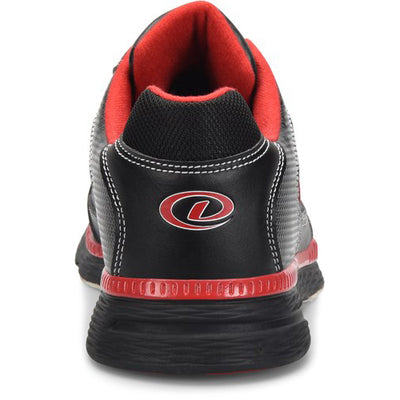 Dexter Ricky IV - Men's Athletic Bowling Shoes (Black / Red - Heel)