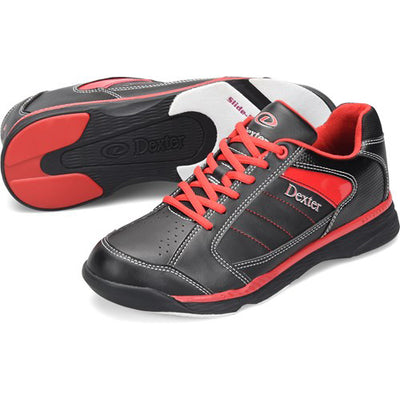Dexter Ricky IV - Men's Athletic Bowling Shoes (Black / Red)
