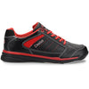 Dexter Ricky IV - Men's Athletic Bowling Shoes (Black / Red - Outer Side)