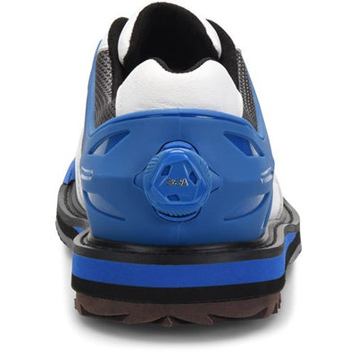 Dexter SST 6 Hybrid BOA - Men's Performance Bowling Shoes (White / Blue / Grey - Heel)