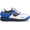 Dexter SST 6 Hybrid BOA - Men's Performance Bowling Shoes (White / Blue / Grey - Outer Side)