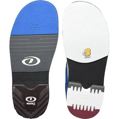 Dexter SST 6 Hybrid BOA - Men's Performance Bowling Shoes (White / Blue / Grey - Soles)