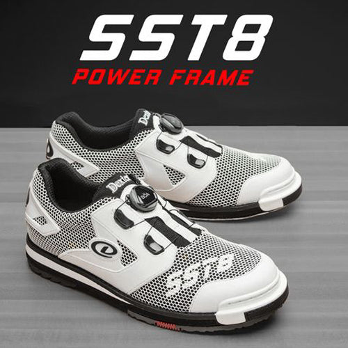 Dexter SST 8 PowerFrame BOA - Men's Performance Bowling Shoes (White)