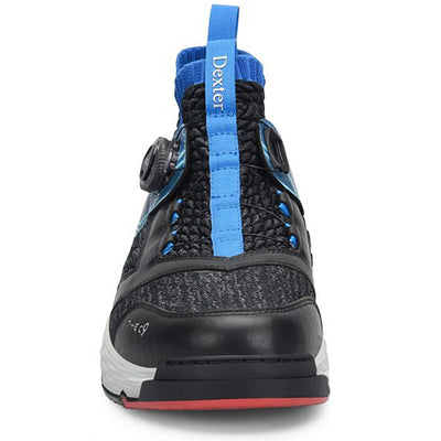 Dexter THE C-9 Sidewinder BOA - Men's Performance Bowling Shoes (Black / Blue - Toe)