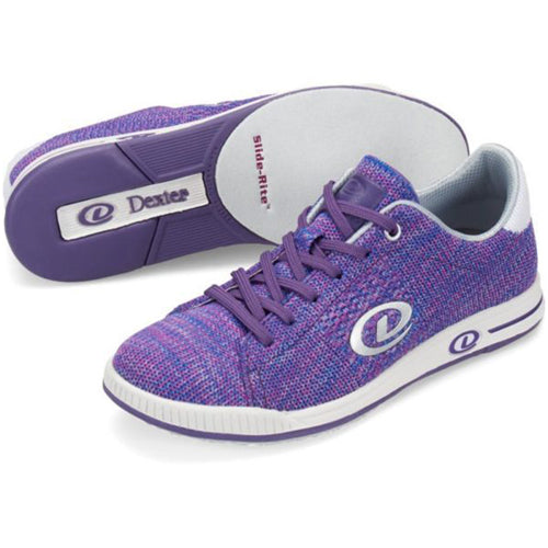 Dexter Haper Knit - Women's Casual Bowling Shoes (Purple Multicolor)