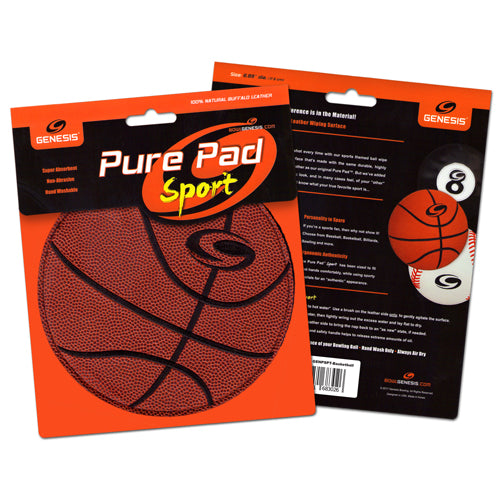 Genesis Pure Pad Sport <br>Leather Ball Wipe <br>Basketball