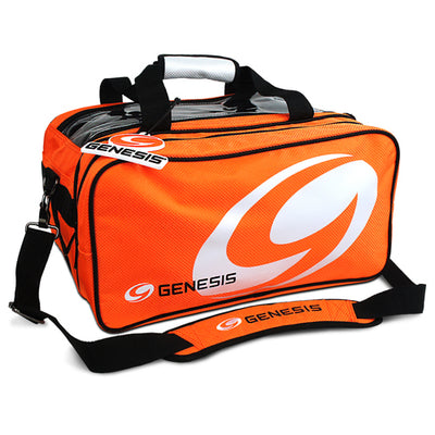 Genesis® Sport™ 2 Ball Tote Plus Bowling Bag (Orange)