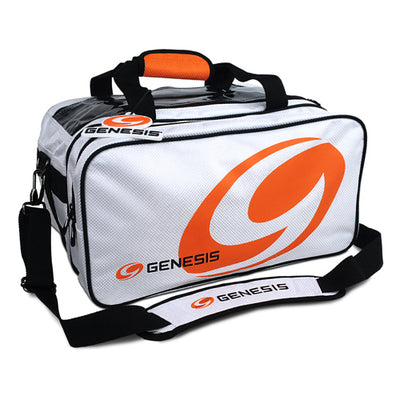 Genesis® Sport™ 2 Ball Tote Plus Bowling Bag (White)