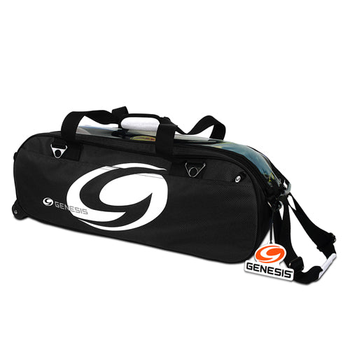 Genesis Sport - 3 Ball Tote Roller Bowling Bag - Bowling Monkey