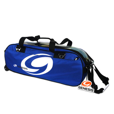 Genesis® Sport™ 3 Ball Tote Roller (Blue)