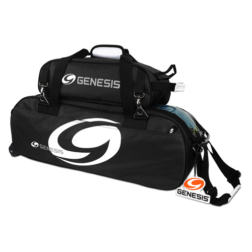 Genesis Sport <br>3 Ball Tote Roller <br>with Shoe Bag