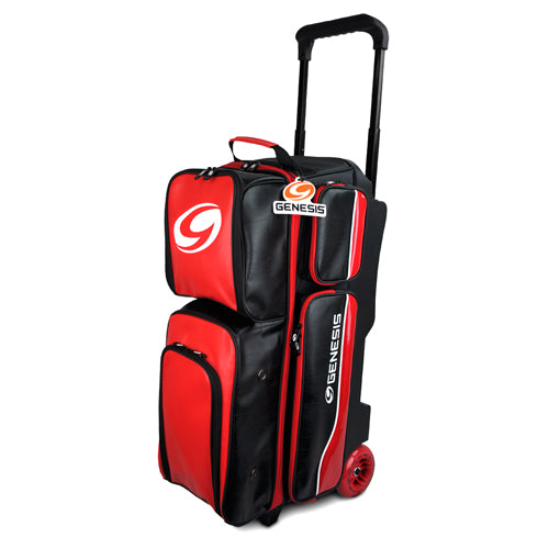 Genesis® Carbon™ 3 Ball Roller Bowling Bags