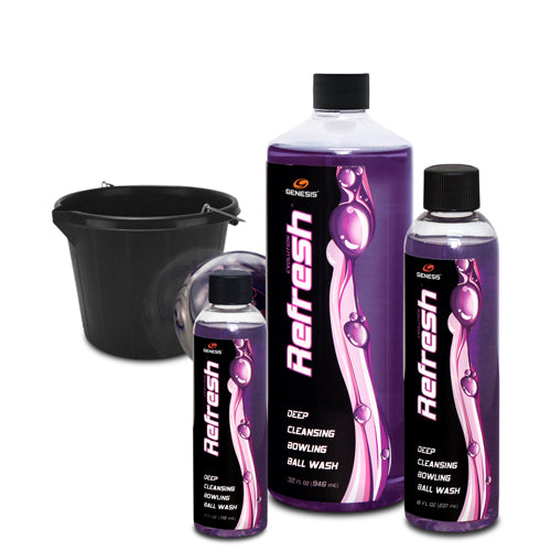 Genesis Evolution Refresh - Deep Cleansing Bowling Ball Wash Concentrate (with Bucket)