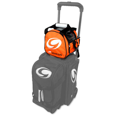 Genesis® Sport™ Add-On Bowling Ball Bag (Orange - on Roller Bag)