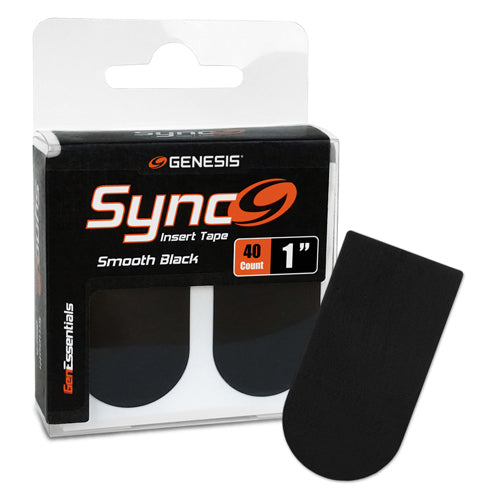 Genesis Sync™ Black 1" - Bowling Insert Tape (40 Ct)
