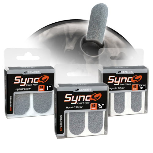 Genesis Sync™ Silver 1" - Bowling Insert Tape (40 ct)