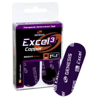 Genesis® Excel™ Copper 3 - Therapeutic Protection Tape (Medium Release)