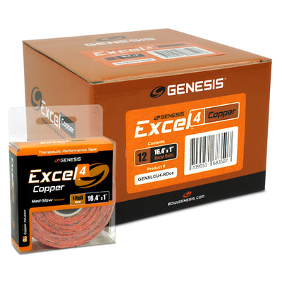 Genesis® Excel™ Copper 4 - Therapeutic Protection Tape (Dozen)
