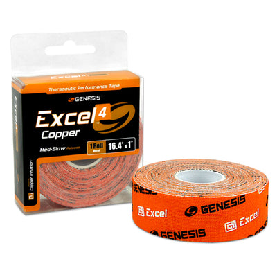 Genesis® Excel™ Copper 4 - Therapeutic Protection Tape (Med-Slow Release)