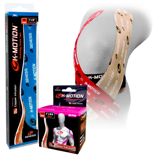 Genesis K-Motion™ - Kinesiology Tape with Copper Infuzion™