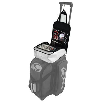 Genesis® Sport™ Accessory Bag (Hanging, Seated on a Roller Bowling Bag)