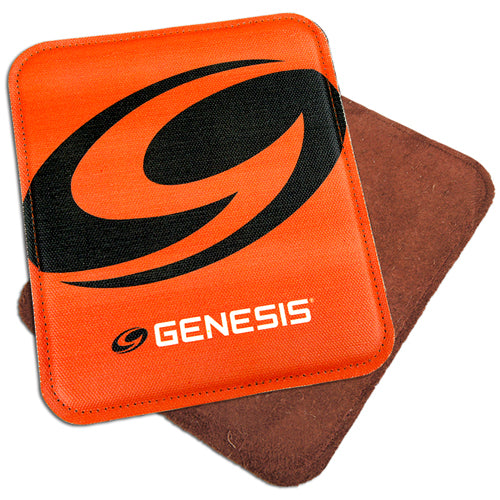 Genesis® Pure Pad™ Graphix - Dye-Sublimated Buffalo Leather Ball Wipe Pad