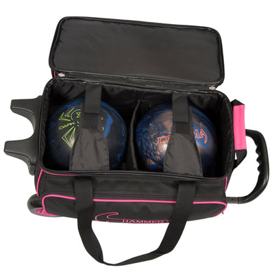 Hammer Signature - 2 Ball Roller Bag (Ball Compartment)