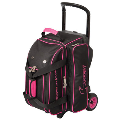 Hammer Signature - 2 Ball Roller Bag (Black / Magenta)