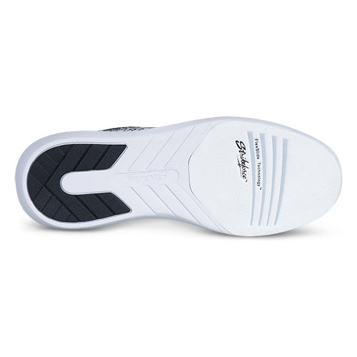 KR Strikeforce Lux Bowling Shoes - Women's Black/White Athletic Style With FlexSlide Technology