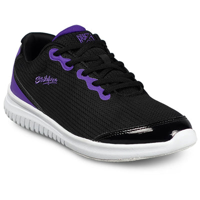 KR Strikeforce Glitz - Women's Athletic Bowling Shoes (Black / Purple)
