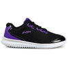 KR Strikeforce Glitz - Women's Athletic Bowling Shoes (Black / Purple - Side)