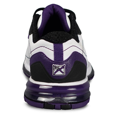 KR Strikeforce Dream - Women's Performance Bowling Shoes (White / Purple - Heel)