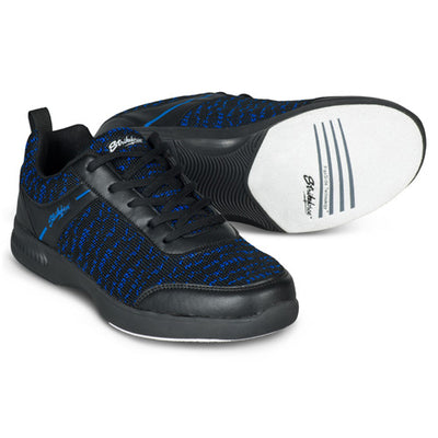 KR Strikeforce Flyer Mesh Lite - Men's Casual Bowling Shoes (Black / Royal - Pair)