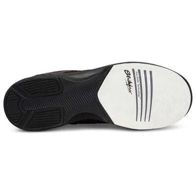 KR Strikeforce Flyer Mesh Lite - Men's Casual Bowling Shoes (Black / Cardinal - Slide Sole)
