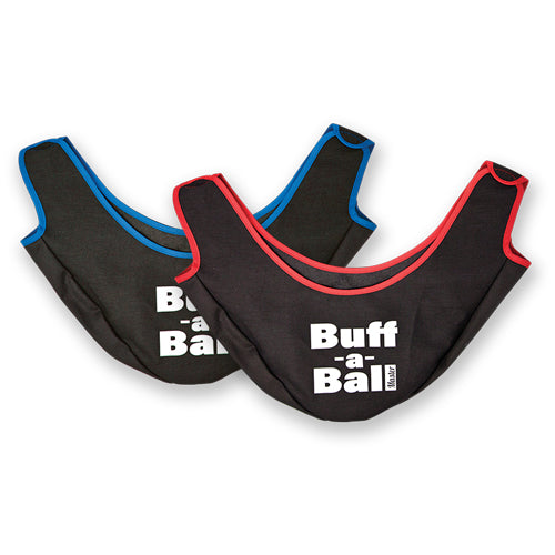 Master Buff-a-Ball - Bowling Ball See-Saw (Black w/ Assorted Color Trim)