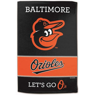 Master MLB Baseball Team Towel - Baltimore Orioles