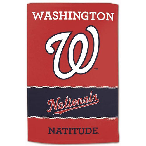 Washington Nationals Travel Bag Tag Luggage ID Tag Team Colors MLB