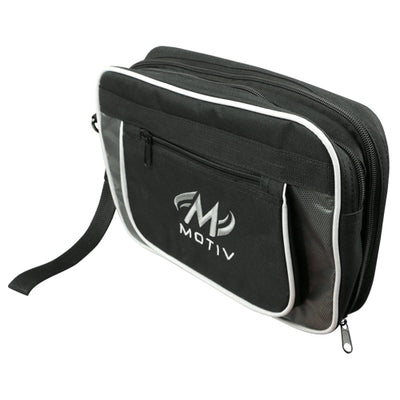 Motiv Accessory Bag (Black / Silver - Side)