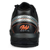Motiv Propel (Black / Carbon / Orange) - Men's Performance Bowling Shoes (heel)