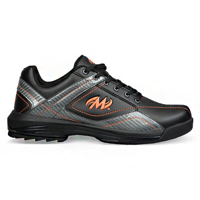 Motiv Propel (Black / Carbon / Orange) - Men's Performance Bowling Shoes (side)
