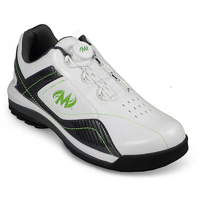 Motiv Propel (White / Carbon / Lime) - Men's Performance Bowling Shoes