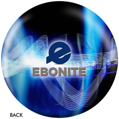 On the Ball Ebonite Logo - Novelty Bowling Ball (Back)