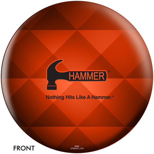 On the Ball Hammer Triad - Novelty Bowling Ball
