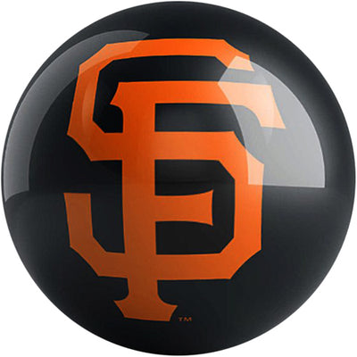 On The Ball San Francisco Giants - Novelty Bowling Ball (Back)